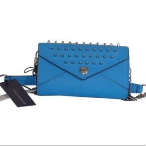 REBECCA MINKOFF Studded Mini Wallet Chain Bag